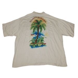 Tommy Bahama Men's 2XL Shirt New With Tags Garden Of Hope & Courage Button‎ Up